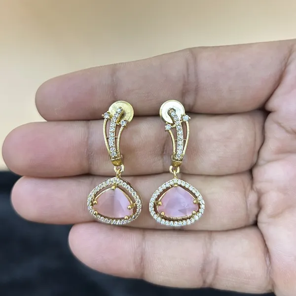Amrapalli_Gold_Plated_Multicoloured_Earring_Set