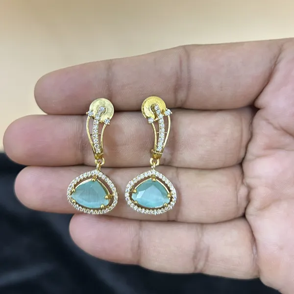 Amrapalli_Gold_Plated_Multicoloured_Earring_Set