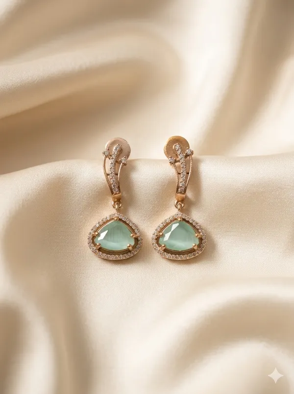 Amrapalli_Gold_Plated_Multicoloured_Earring_Set