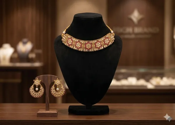 Maharani_Panna_Choker_Set.