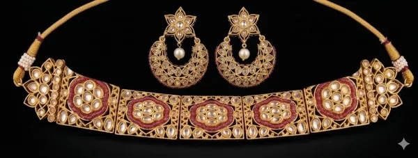 Maharani_Panna_Choker_Set.