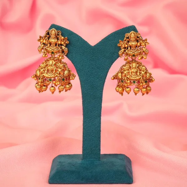 Ruby_Green_Laxmi_Style_Jhumka
