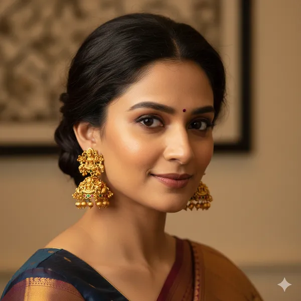 Ruby_Green_Laxmi_Style_Jhumka