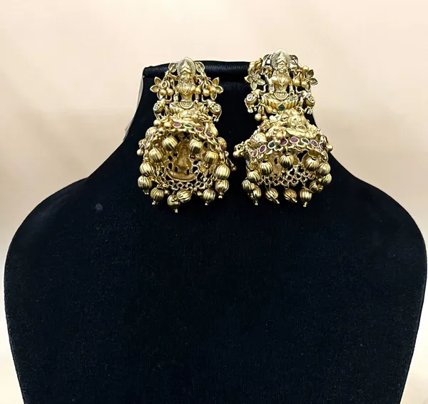 Ruby_Green_Laxmi_Style_Jhumka