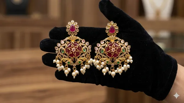 Maharani_Manikya_Chandeliers_Earrings