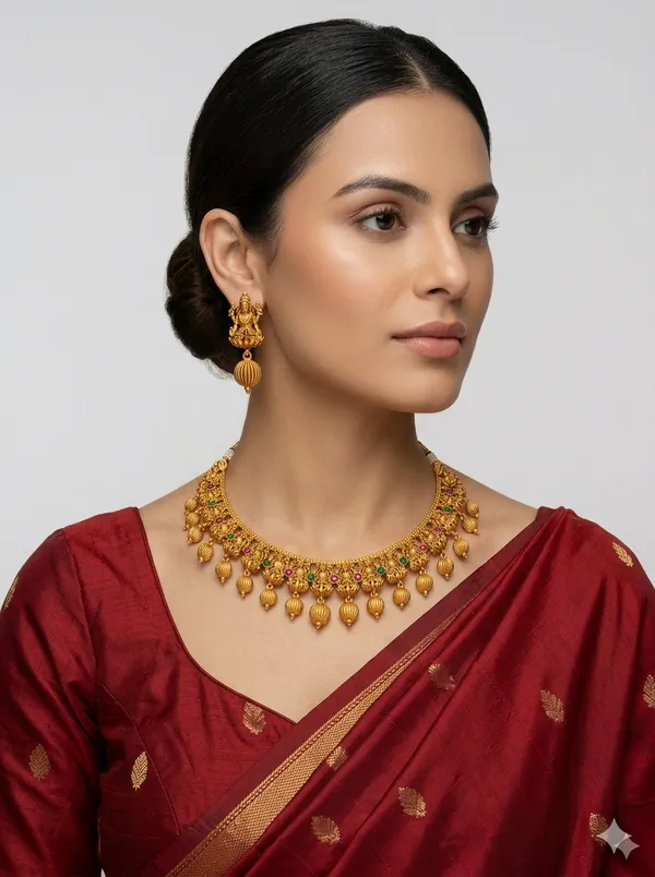 Padma_Lakshmi_Temple_Necklace_Set