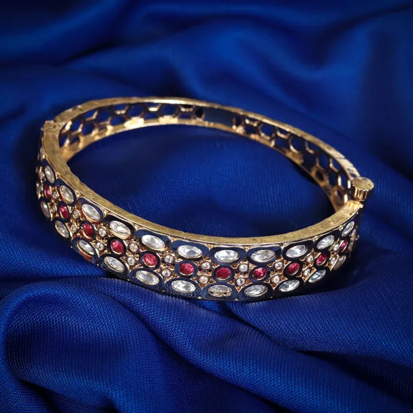 Ruby_White_Kundan_Ruby_White_Bracelet