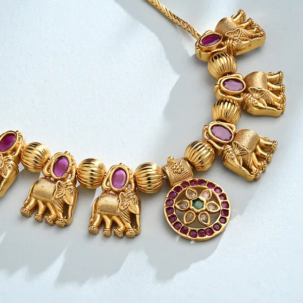 Ethnic_Elephant_Necklace_set