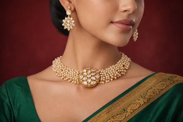 Multicoloured_Uncut_Kundan_Choker_Set