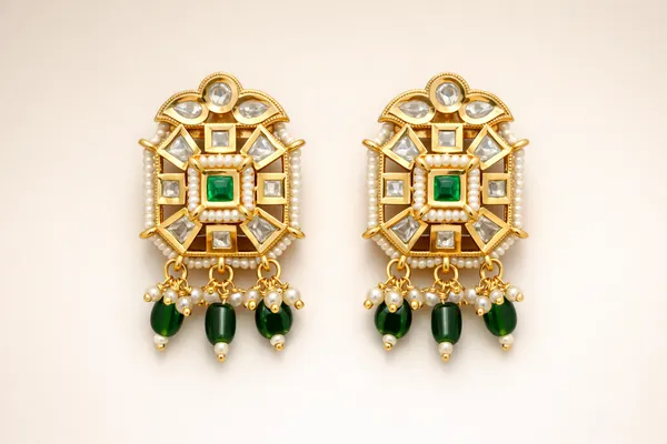 The_Regal_Pearl_Green_Kundan_Choker_Set