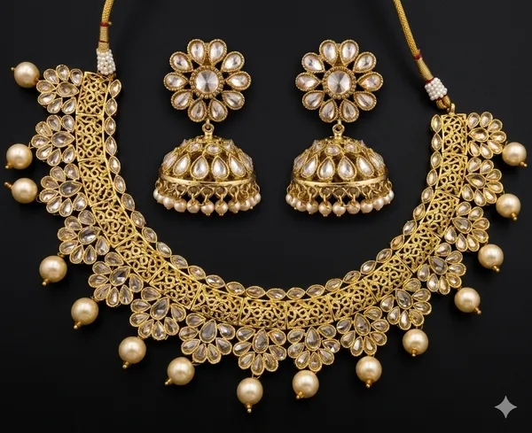 Emerald_Floral_Necklace_Set