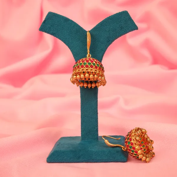 Full_Ruby_Green_Antique_Jhumka