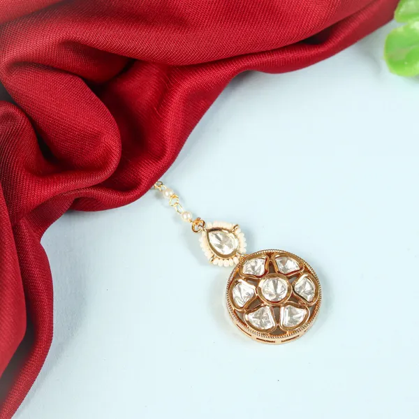 Mint_White_Mint_White_Kundan_Gold_Plated_Tikka