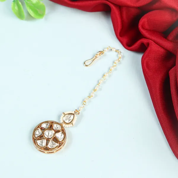 Mint_White_Mint_White_Kundan_Gold_Plated_Tikka