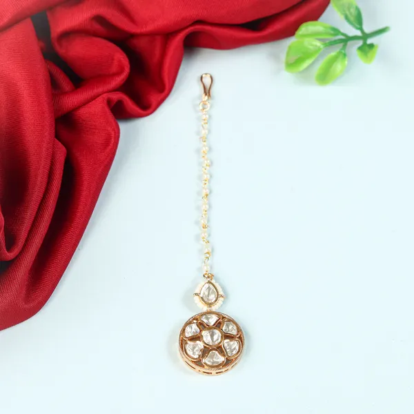 Mint_White_Mint_White_Kundan_Gold_Plated_Tikka