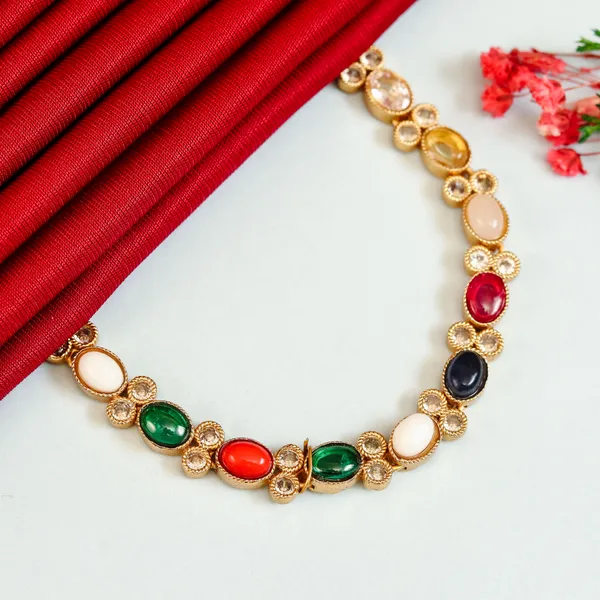 Navaratna_Antique_Cz_Stone_Necklace_Set_For_Women