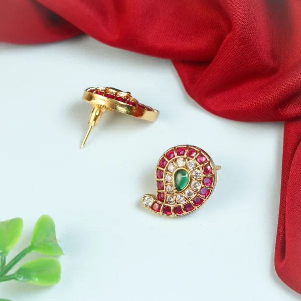 Antique_Keri_Stud_Earrings_–_Ruby_&_Emerald_Glow