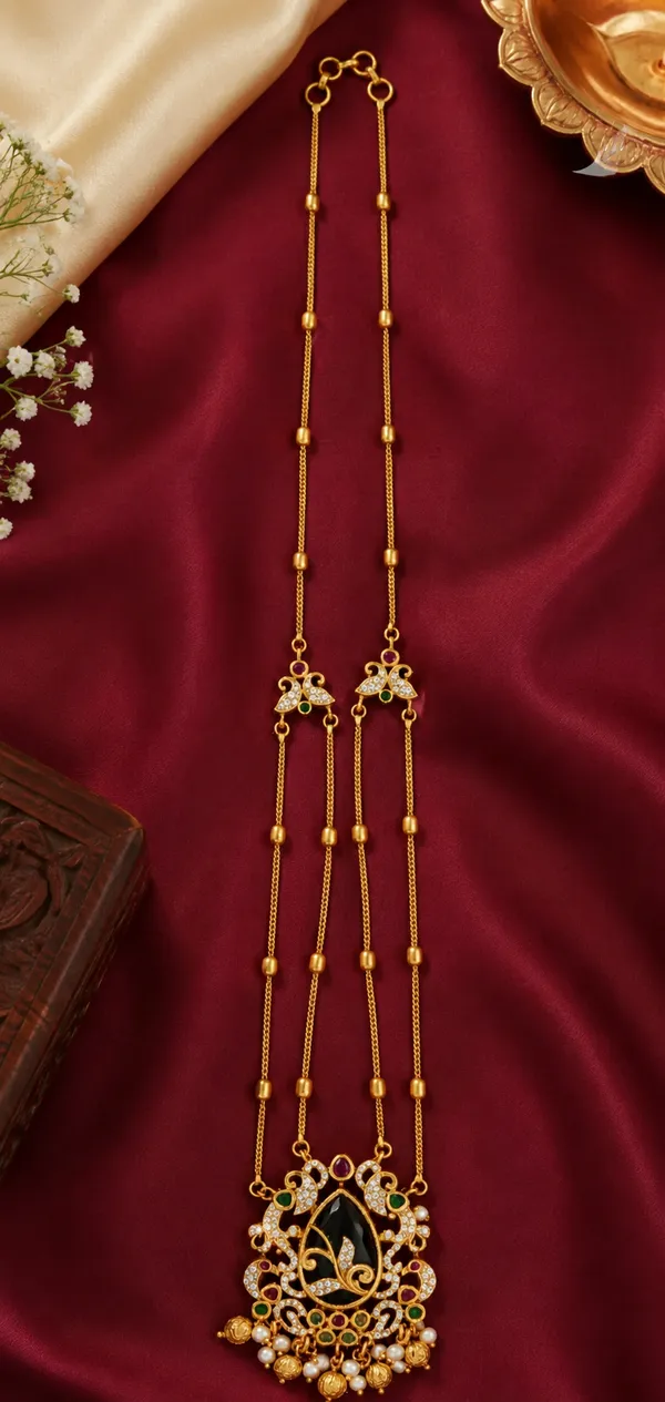 Padma_Raga_Antique_Necklace_Set