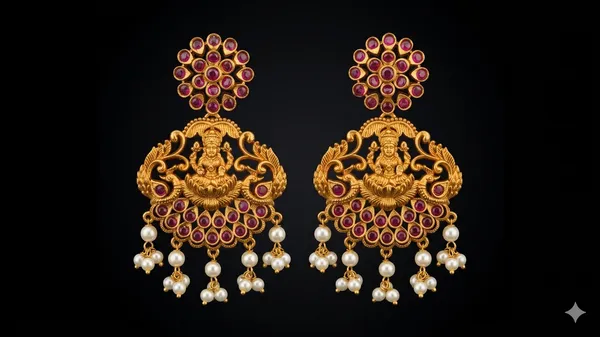 Antique_Lakshmi_Long_Necklace_Set