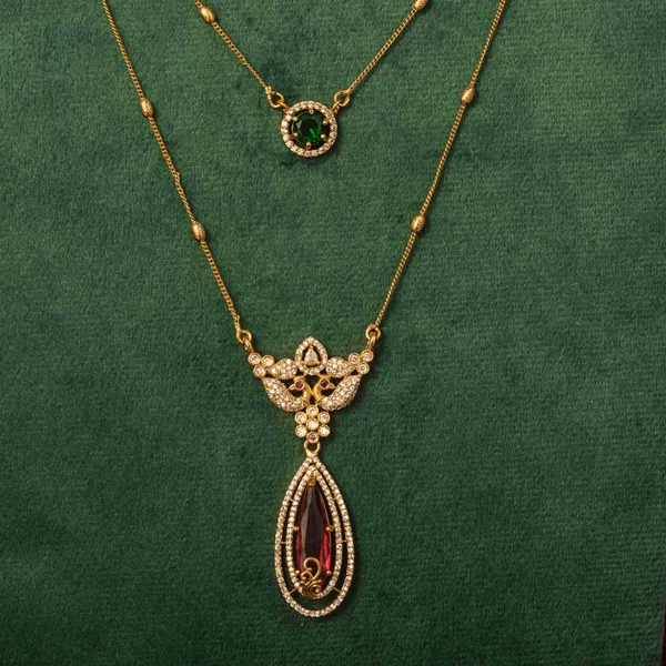 Royal_Mayura_Drop_Necklace