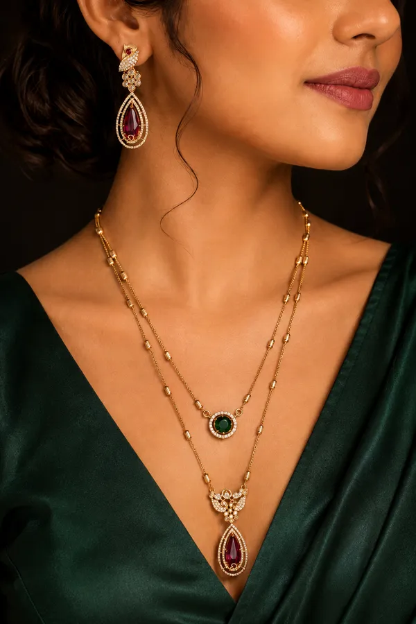 Royal_Mayura_Drop_Necklace
