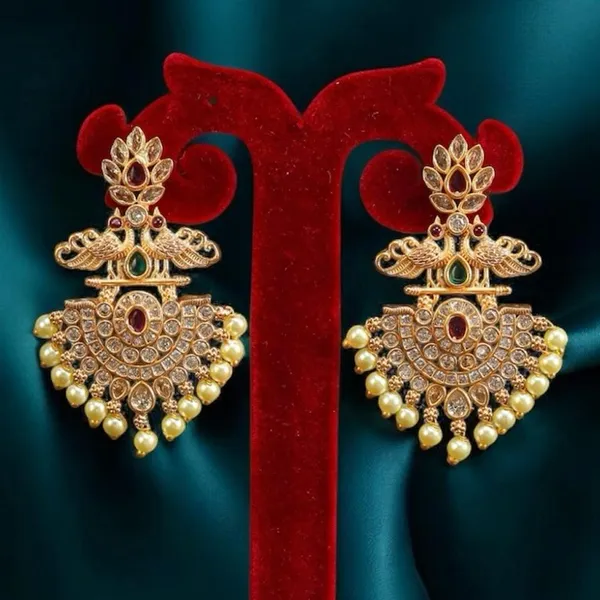 Ruby_Green_Antique_Peacock_Ad_Earring