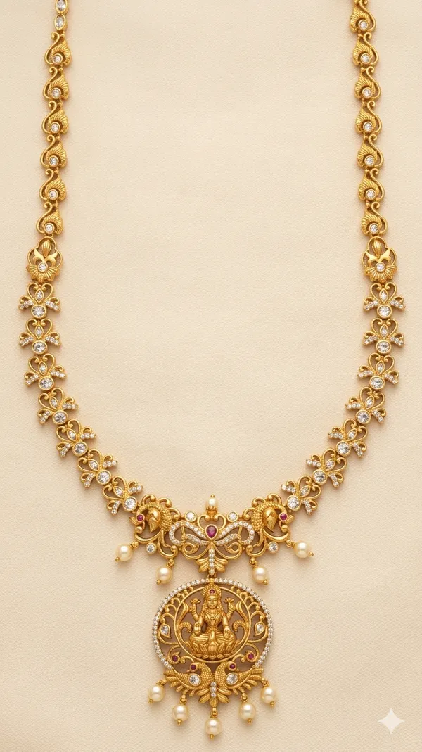 Mrinalini_Pearl_Bloom_Necklace_Set