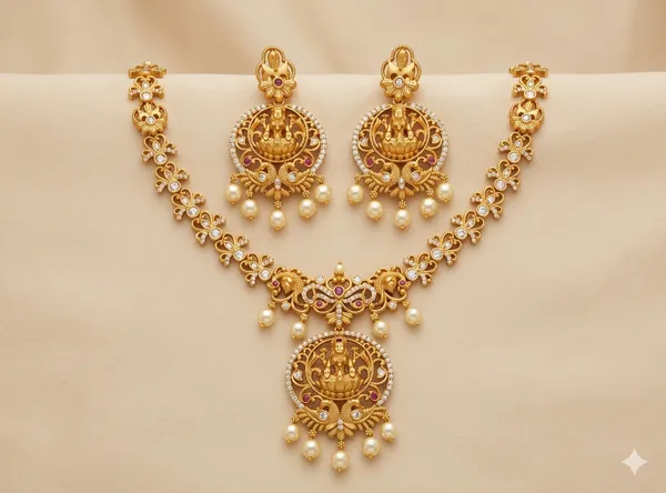 Mrinalini_Pearl_Bloom_Necklace_Set