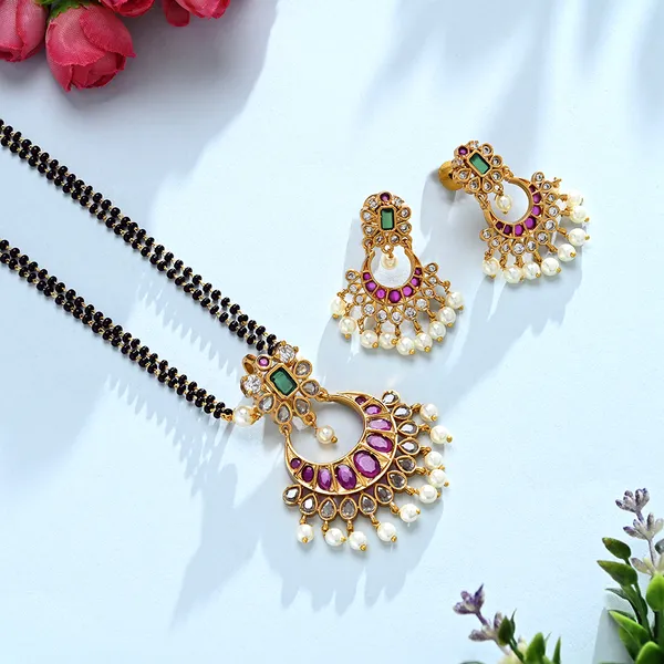 Jadau_Mangalsutra_set