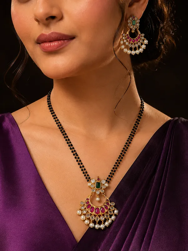 Jadau_Mangalsutra_set