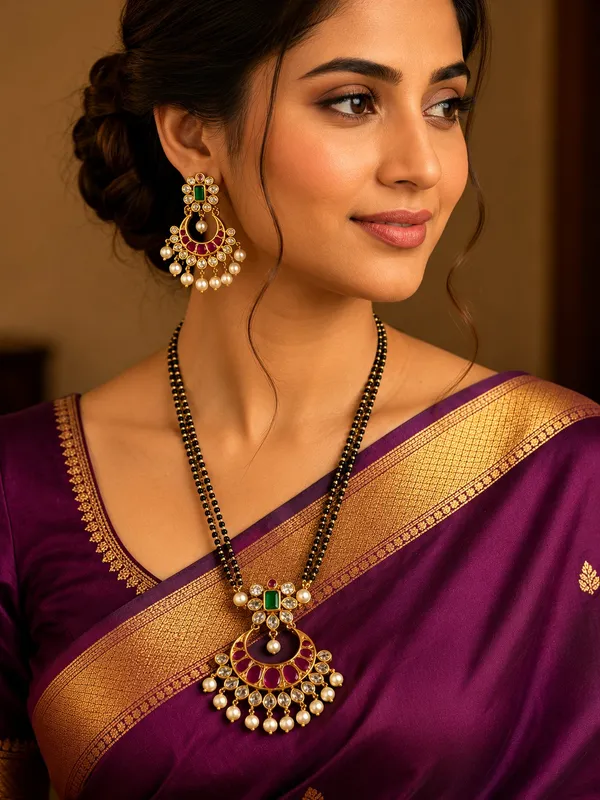 Jadau_Mangalsutra_set