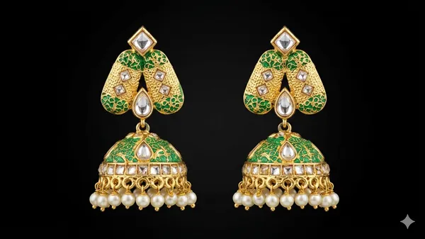 Rajwadi_Gold_Choker_Set