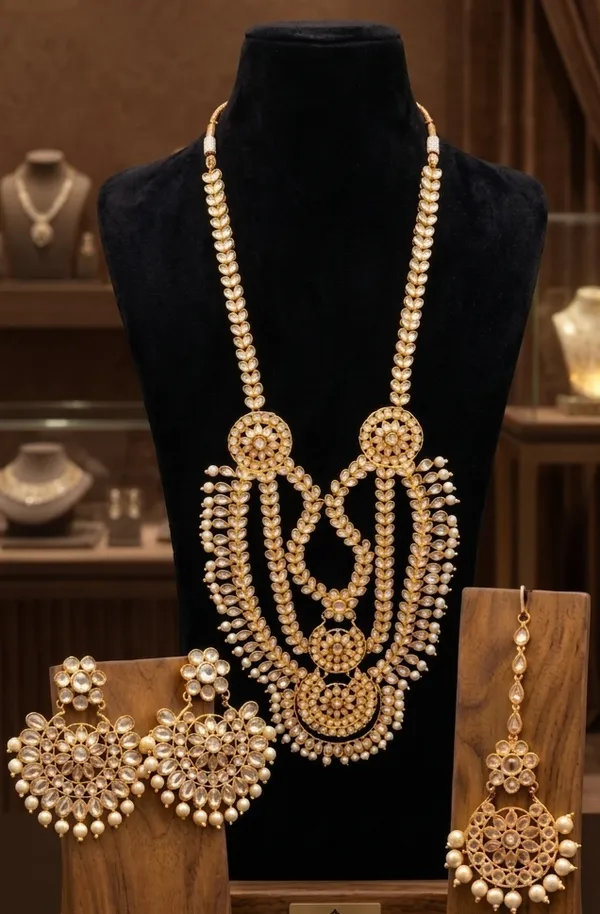 Pearl_Cascade_Haram_Necklace_Set