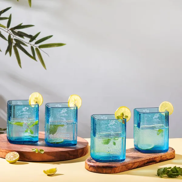 Pack_Of_4_Bombay_Sapphire_Glasses_Drinking_Juice,Bourbon,Whisky,Cocktails,Mocktail_Transparent_Up-Cycled_Eco-Friendly_Glasses_Perfect_For_Home,Restaurants_And_Parties_Dishwasher_Safe