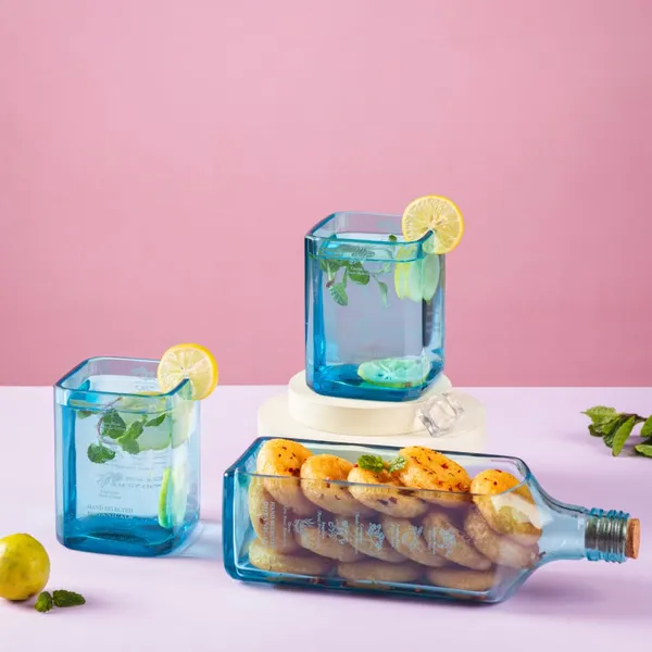 Pack_Of_3_Bombay_Sapphire_Platter_With_Glasses_For_Drinking_Beer_Juice_Whisky_Cocktail_Bar_Glasses