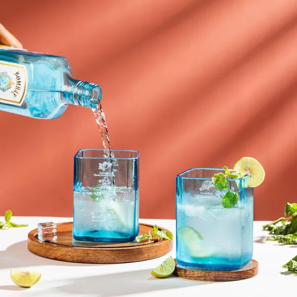 Pack_Of_3_Bombay_Sapphire_Platter_With_Glasses_For_Drinking_Beer_Juice_Whisky_Cocktail_Bar_Glasses