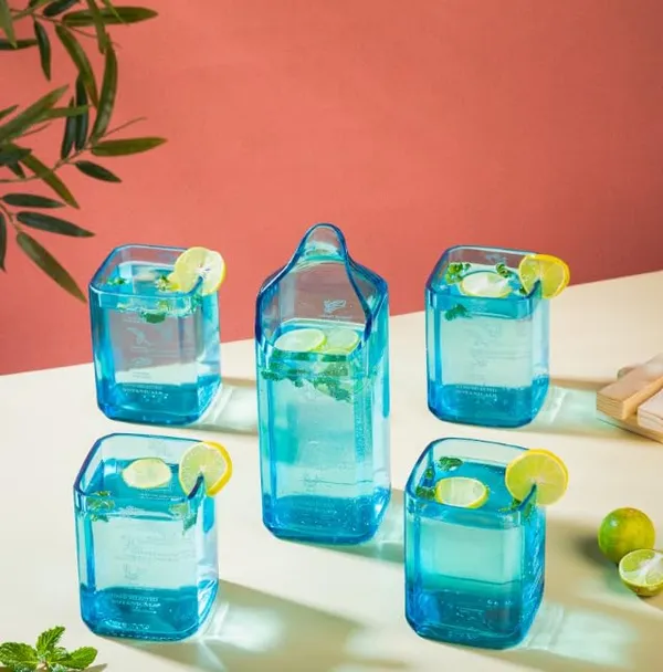 Pack_Of_5_Bombay_Sapphire_Premium_Jug_With_Glasses_Drinking_Drinking_Juice,_Bourbon,_Whisky,_Cocktails_Eco-Friendly_Perfect_For_Home