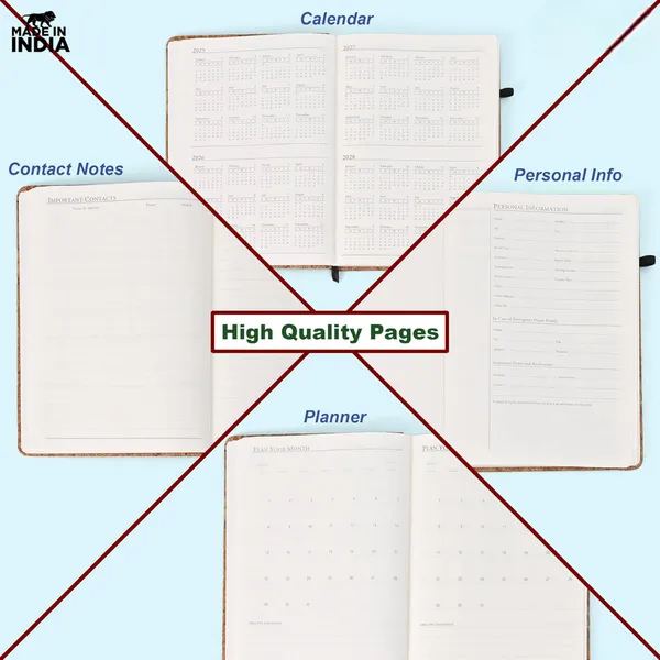 Eco-Friendly_Cork_Diary_–_190_Pages_|_A5_Size_Notebook_with_Pen_Holder,_Elastic_Closure_&_Bookmark_|_Hardbound_Journal_for_Office,_School_&_Personal_Use