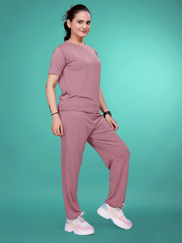 Onion_Solid_Valentino_Elastane_NightSuit_Set_For_Women_|_Regular_Round_Neck_Short_Sleeve