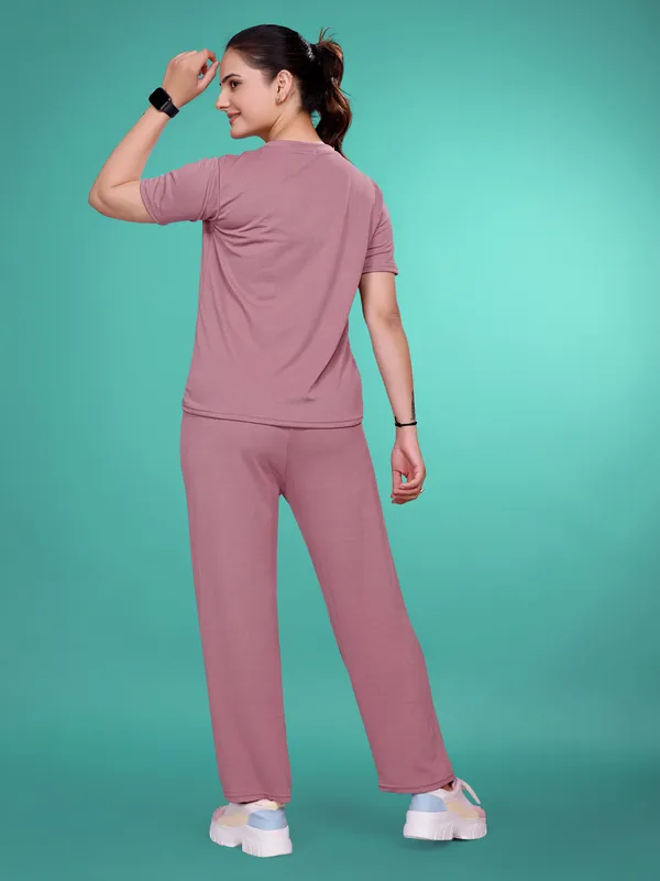 Onion_Solid_Valentino_Elastane_NightSuit_Set_For_Women_|_Regular_Round_Neck_Short_Sleeve