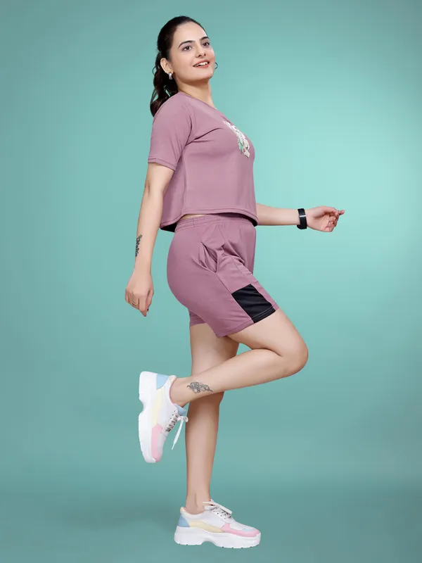 Onion_Printed_Elastane_Co-ord_Set_For_Women_I_Regular_Round_Neck_Short_Sleeve