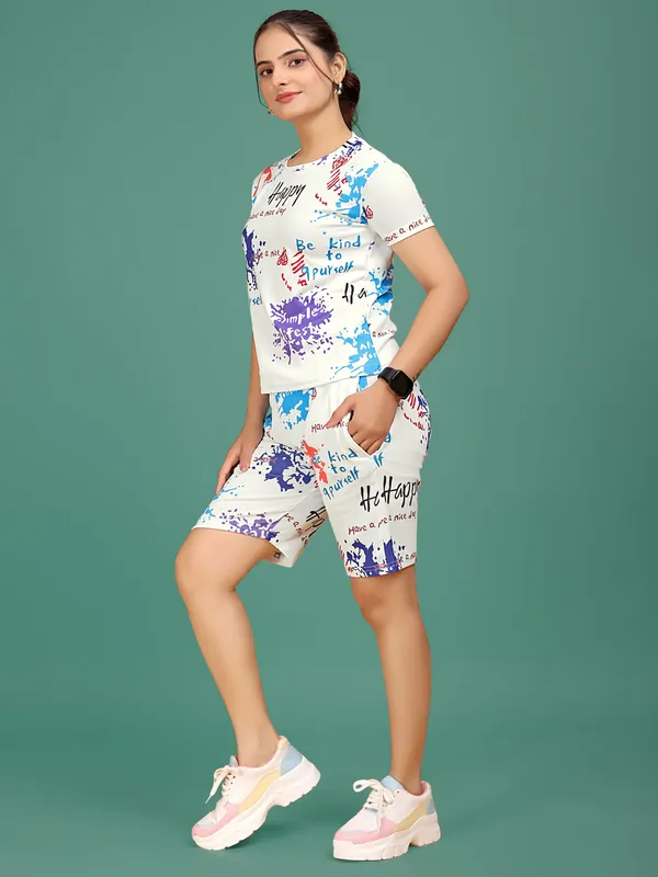 Multi_Colour_Valentino_Elastane_Co-ord_Set_For_Women_|_Regular_Round_Neck_Short_Sleeve