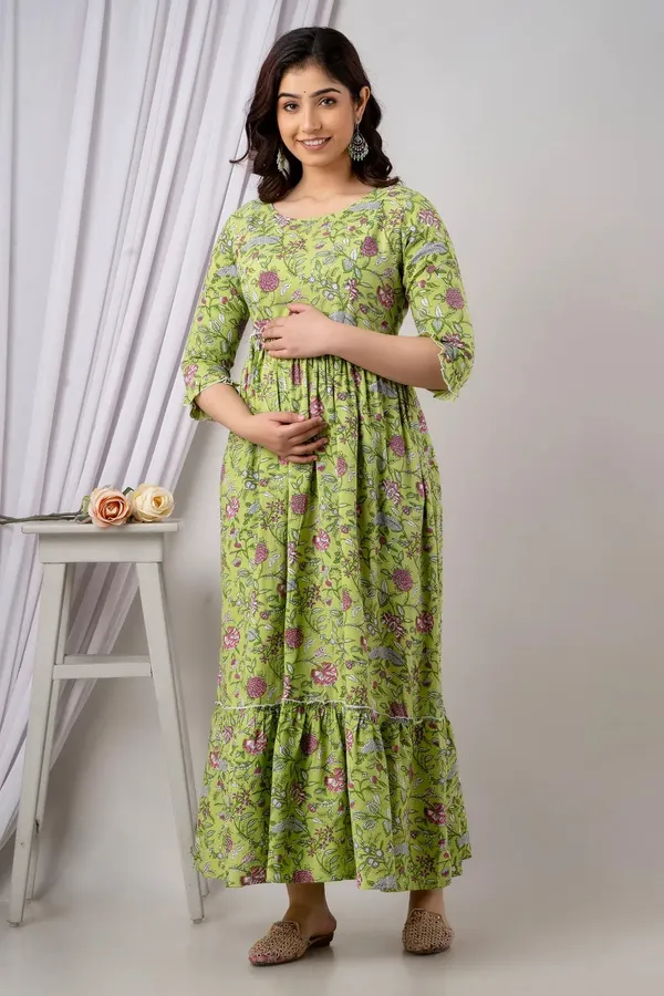 Floral_Feeding_Maternity_Kurti__For_Women