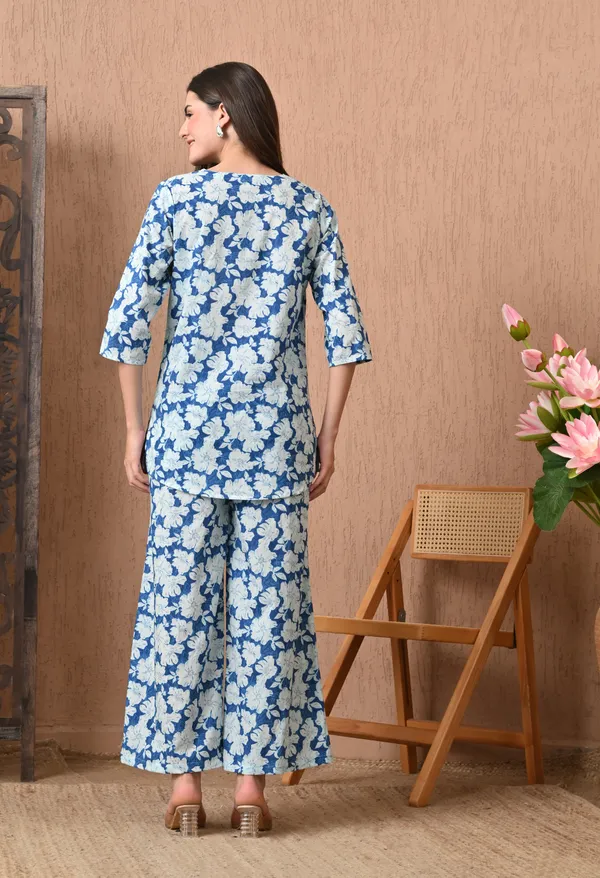 Dusk_Blue_Cotton_Co-ord_set