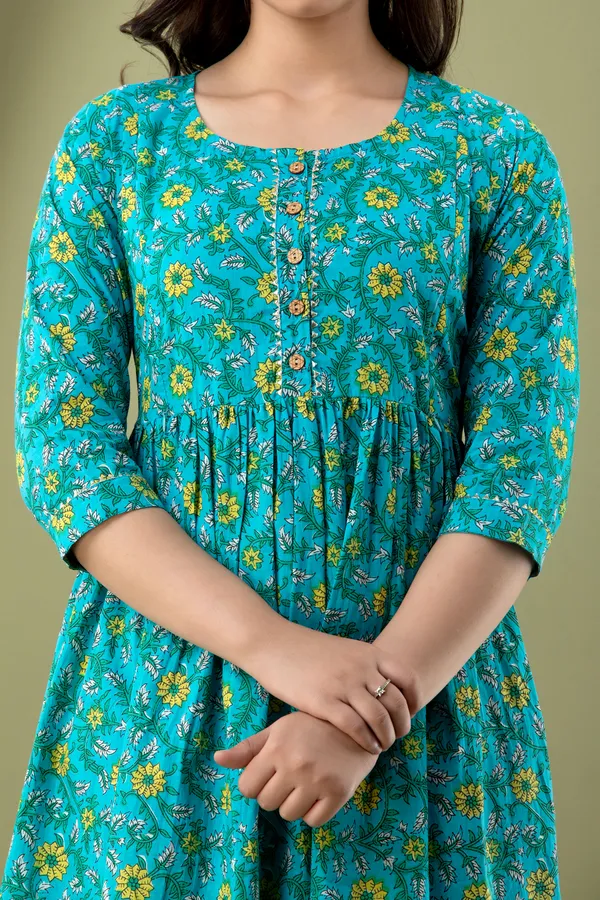 Olive_Feeding_Maternity_Kurti_Olive_For_Women