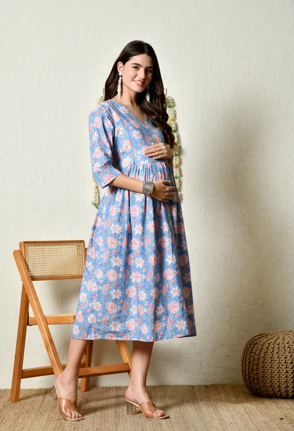 Floral_Feeding_Maternity_Kurti__For_Women