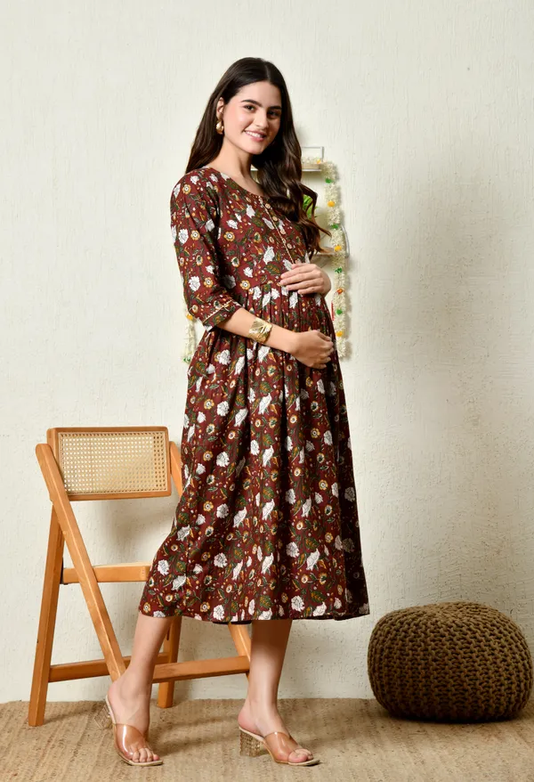 Floral_Feeding_Maternity_Kurti__For_Women