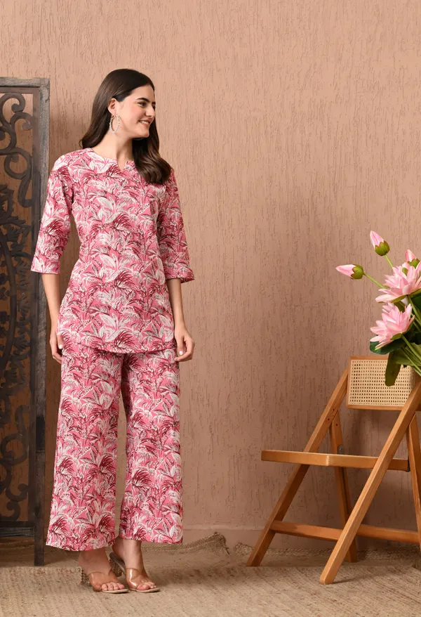 Rose_Pink_Cotton_Co-ord_set