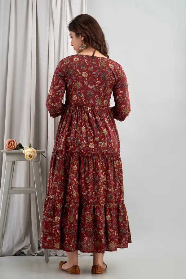Grey_Beautiful_Maternity_Gown_For_Women