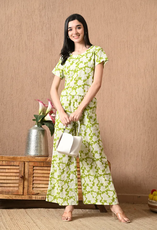 Trendy_Green_Night_Suit